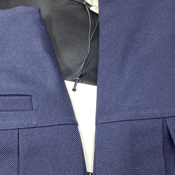 Shushu/Tong Women’s A-Line Pleated Skirt – Navy Blue - Picture 4 of 9